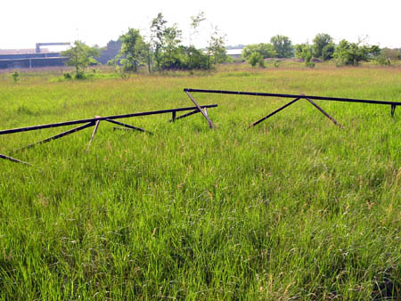 Scio Drive-In Theatre - Screen Structure - Photo From Water Winter Wonderland